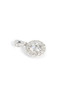 Group Inlaid Pendant 18K White Gold Lab-Grown Diamond D VS1 IGI (Default No Chain)