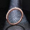 0.27 CTW 18K Rose Gold Plated Sparkling Band