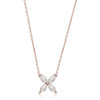 Radiant Four Cut Marquise Collier Necklace