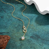 Classic Infinity Loop Chain Necklace