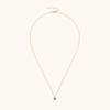1.0 CTW Classic Moissanite Solitaire Drop Necklace