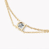 1.0ctw Moissanite Double Strand Fashion Bracelet