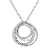 Sparkling Encircled Eternity Pave Necklace