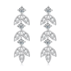 Sparkling Herbarium Chandelier Hanging Drop Moissanite Earrings