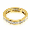 Sparkling Moissanite Eternity Band