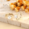 Mini Freshwater Cultured Pearl Hoop Huggies