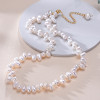 EONCO Aurelia Freshwater Pearl Necklace in 925 Sterling Silver