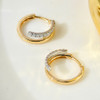 EONCO Odette Moissanite Hoop Earrings product image