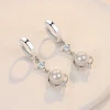 Water Drop Freshwater Pearl Earrings in 925 Sterling Silver