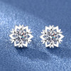 Classic Mini Huggie Hoop Earrings in Silver Tone product image