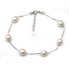 White Freshwater Pearl Bracelet for Women product image