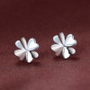 Flower Earrings for Women – Silver Tone – Style C – product image