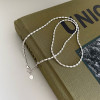 55cm round layered necklace detail