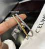 Nora Moissanite Tennis Bracelet for Women – Gold Tone