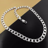 Yara Polished Chain Necklace for Women – Silver Tone