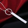 Elise Polished Pendant Necklace for Women – Silver Tone