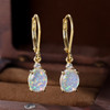 Zoe Pearl Statement Earrings for Women – Silver Tone