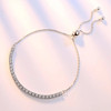 Wren Cubic Zirconia Tennis Bracelet for Women – Silver Tone