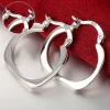 SHSTONE Minimalist Round Hoop Earrings – 925 Sterling Silver detail