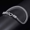 Vintage Sterling Silver Chain Bracelet (4)