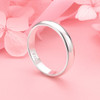 Minimal Polished Band Ring – Sterling Silver Size 8 (1)