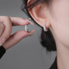 Leaf Zircon Ear Cuff – Sterling Silver (2)