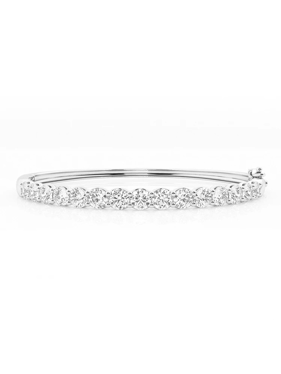Exquisite Light Luxury 18K Gold Lab-Grown Bracelet 2.0ct D VS1 IGI