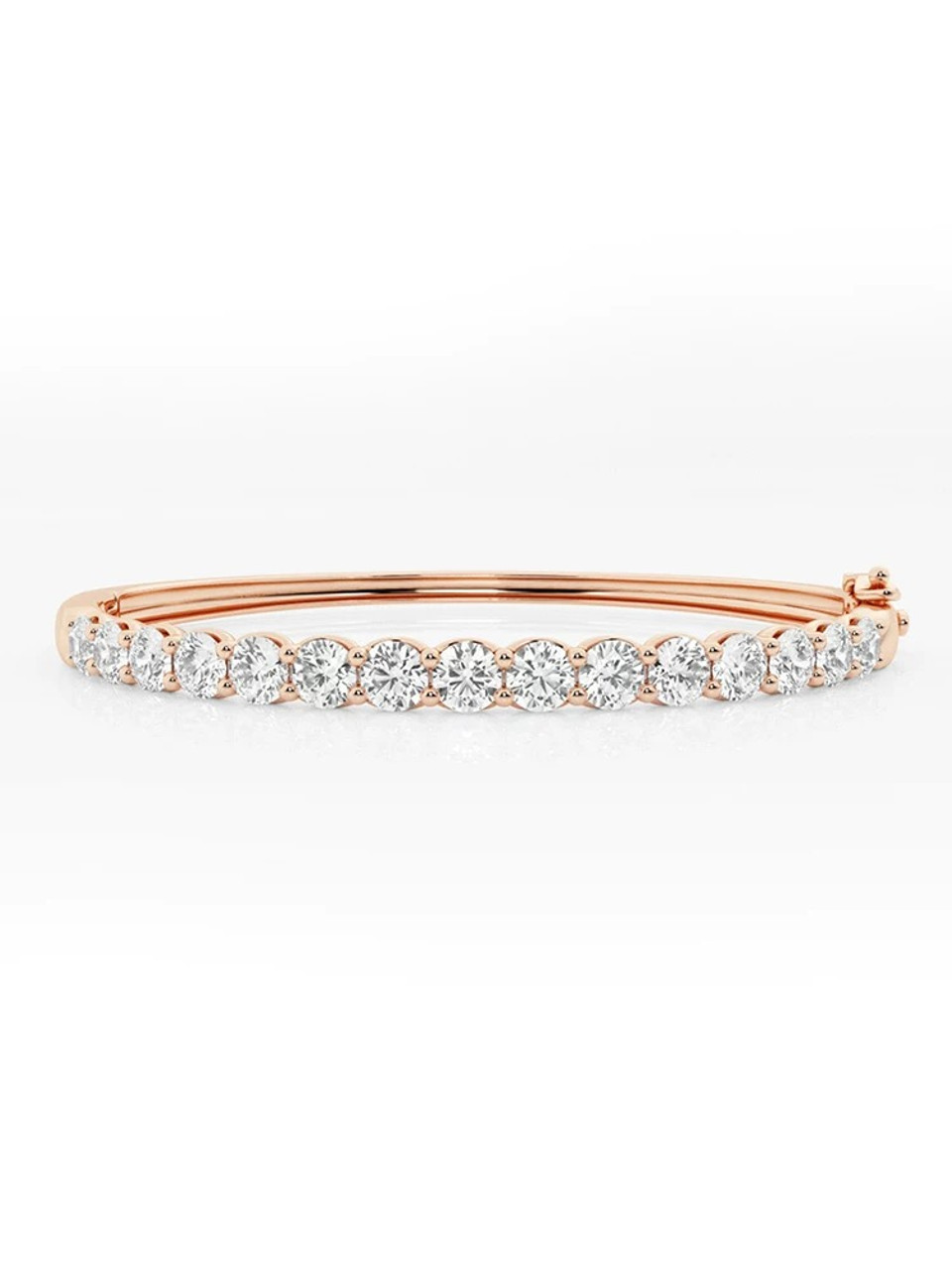 Exquisite Light Luxury 18K Gold Lab-Grown Bracelet 2.0ct D VS1 IGI