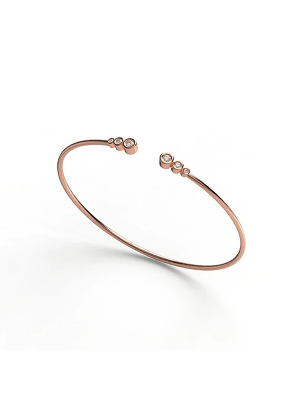 Classic 18K Gold Lab-Grown Bracelet 1.00ct D VS1 IGI
