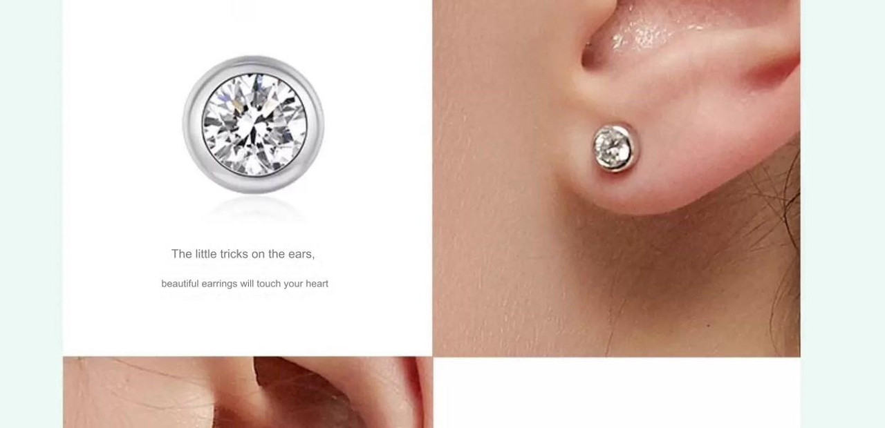 Bubble Summer Lab-Grown Diamond Earring