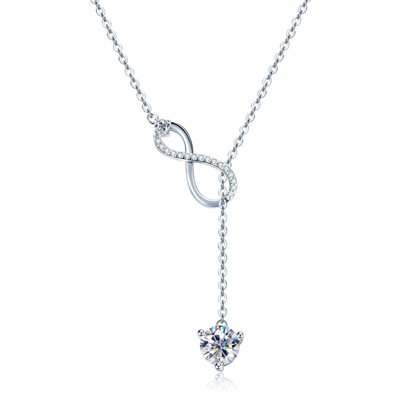 Classic Infinity Loop Chain Necklace