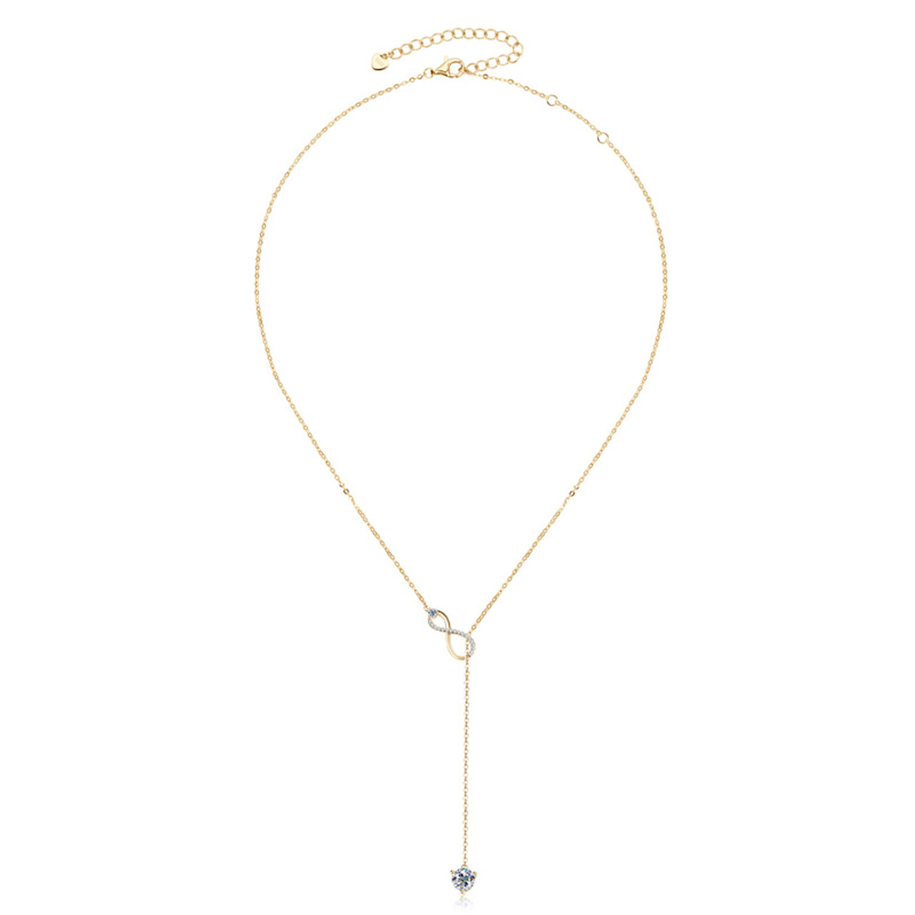 Classic Infinity Loop Chain Necklace