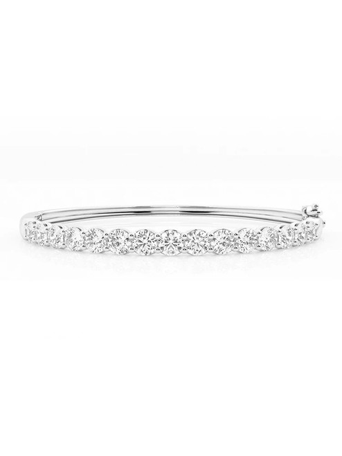 Exquisite Light Luxury 18K Gold Lab-Grown Bracelet 2.0ct D VS1 IGI