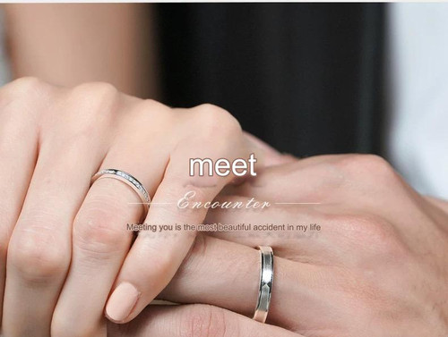 X symbol Lab-Grown Diamond Wedding Ring Women