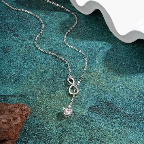 Classic Infinity Loop Chain Necklace