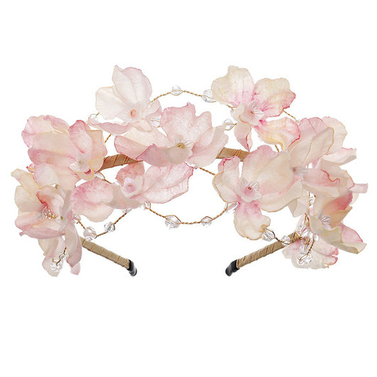 Blush Pink Floral Occasion Headband