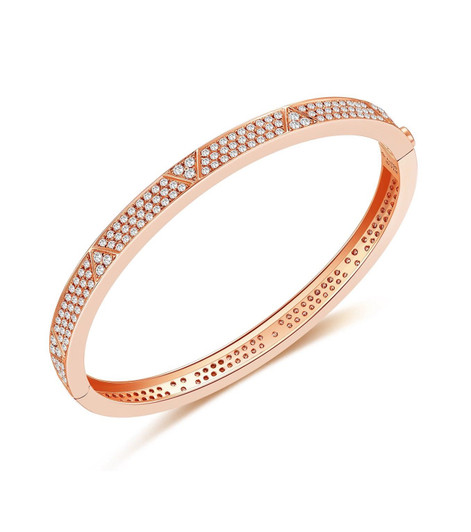 Luxury Group Studded Baby's Breath 18K Gold Lab-Grown Diamond Bracelet 2.70ct D VS1 IGI