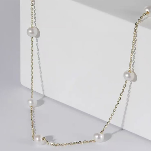 EONCO Akoya Freshwater Pearl Necklace product image
