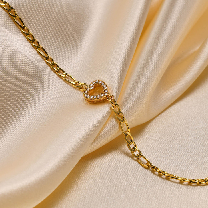 Gold-Tone Link Bracelet – Stainless Steel (4)