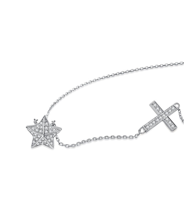 Star Generation 18K Gold Lab-Grown Diamond Necklace 0.3ct IGI