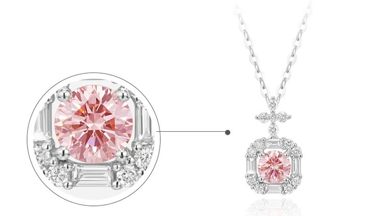 Phantom 18K Gold Lab-Grown Diamond Necklace 0.3ct IGI