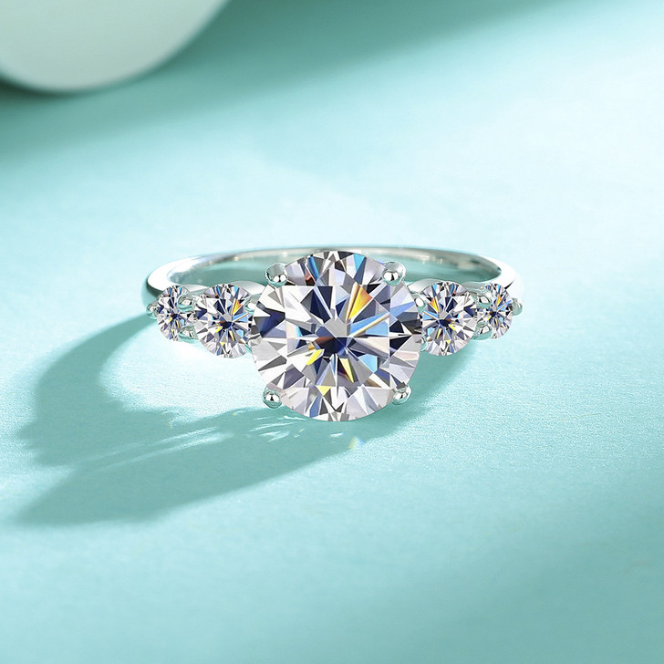 Celestia Moissanite Ring for Women