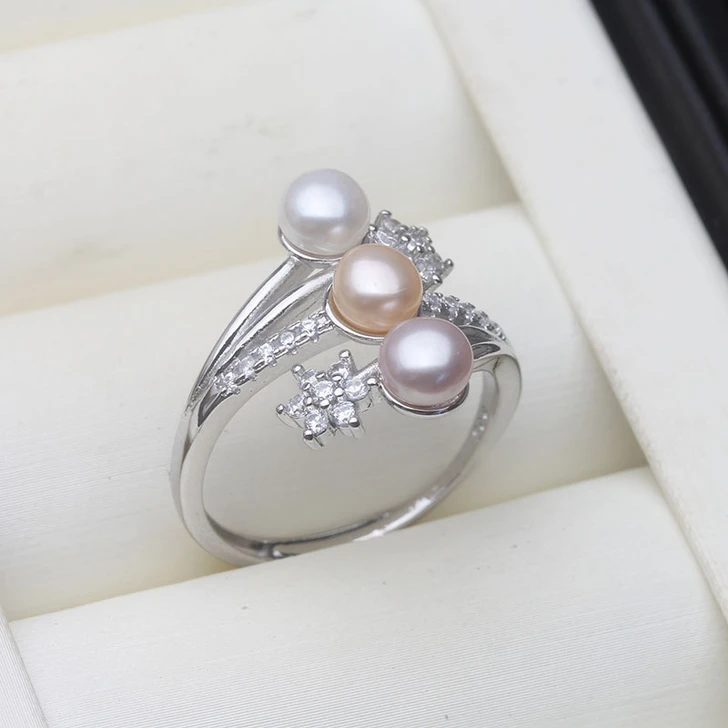 EONCO Margot Pearl Ring for Women