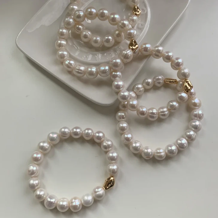 Freshwater Pearl Strand Bracelet for Women – product view 2