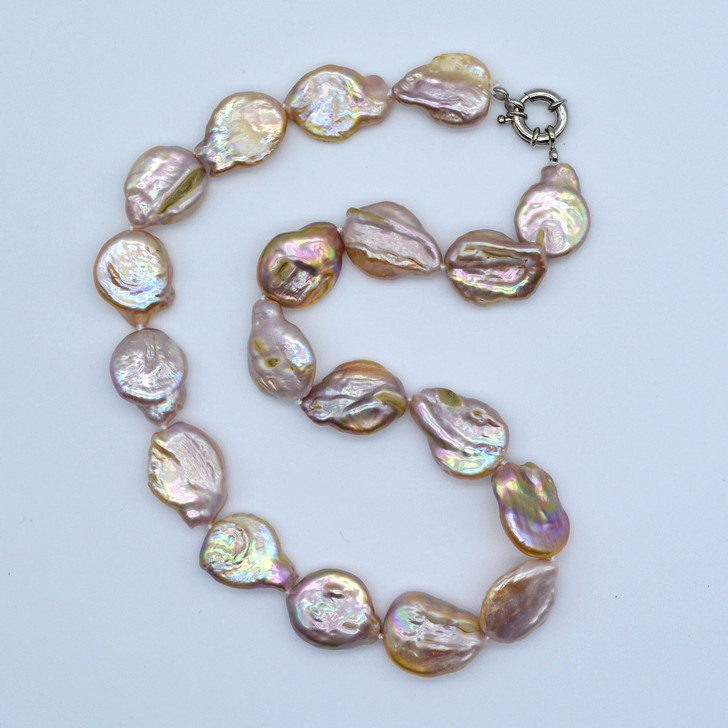 Belle Freshwater Pearl Pendant Necklace for Women – Pictured Finish