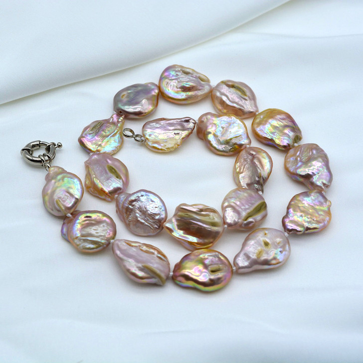 Belle Freshwater Pearl Pendant Necklace for Women – Pictured Finish
