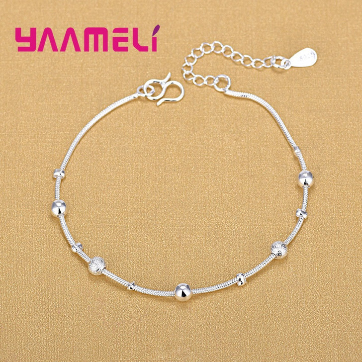 Bohemian Charm Anklet Model 1 – Sterling Silver (2)