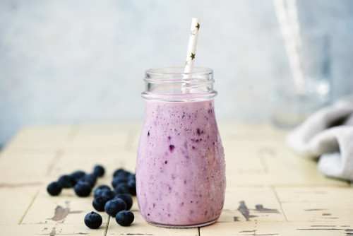 Blueberry-Coconut Shake Blueberry-Coconut Shake