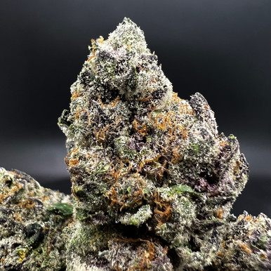 White LCG THCA flower — Purple Candy Gas