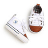 White Brown First Walkers Baby Shoes  Sneaker